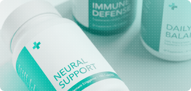 Third-party tested physician-grade supplement bottles